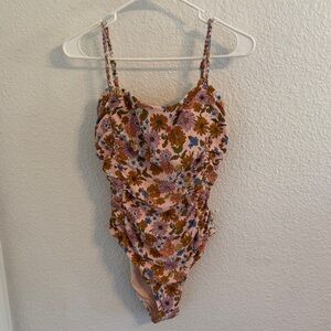 NWT cupshe Floral Print One-Piece Swimsuit